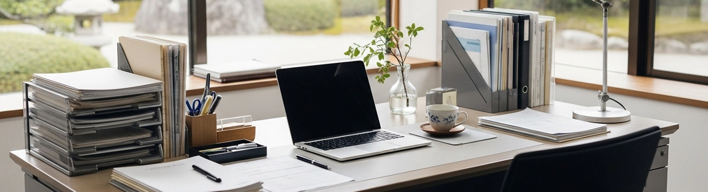 デスク周りの整理整頓術